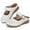 9004 White, variant on Ecetana Clogs for Women Slip On Shoes Comfort Women Mules Closed Toe Sandals with Hook Loop