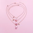 thumbnail image 2 of Collar de la amistad, collar de mejor amiga para 3 niñas, colgante magnético de corazón a juego, collares BFF para hermana, 2 of 5