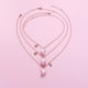 thumbnail image 4 of 1 Pieza Collar con Colgante de Amistad Collar de Mejores Amigos Collar BFF en Forma de Corazón Collar de Amistad Púrpura Regalo de Cumpleaños para Dos Niñas Mejores Amigos, 4 of 5