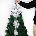 thumbnail image 3 of RKSTN Snowflake Hanging 6Pc Christmas Three-Dimensional Snowflake Snowflake Pendant Christmas Tree Pendant Home Decor, 3 of 6