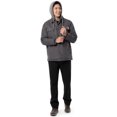 thumbnail image 3 of Wells Lamont Quilted Flex Canvas Thermal Sherpa Lined Shirt Jacket, 3 of 11