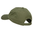 thumbnail image 3 of Great Dad Embroidered Unstructured Cotton Cap - Olive OSFM, 3 of 5