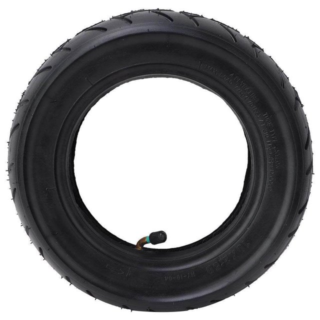 HLONK Scooter Inflatable Tyre 10 Inch Outer Tire & Inner Tube Set Fits for Electric Scooter Inflatable Tyre