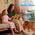 thumbnail image 4 of HEEYCEM 10 Inch Ice Mist Desktop Fan, Humidifying Cooling Fan Compatible with Essential Oil, Mosquito Repellent Liquid and Ice Cubes, 3 Speed Adjustable, 180° Adjustable Angle, Detachable Easy Clean, 4 of 9