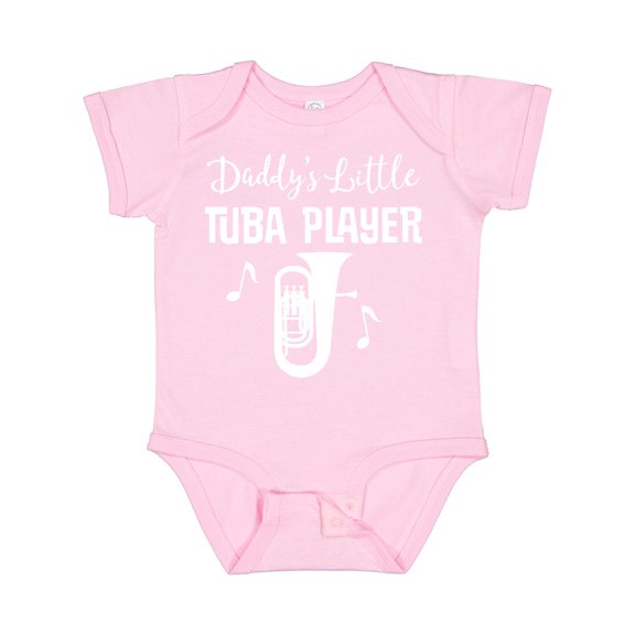 Inktastic Future Tuba Player (daddys Little) Boys or Girls Baby Bodysuit