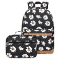 thumbnail image 1 of AMERTEER 2PCS Daisy Printed Kids Backpack Girls School Bookbag Set Elementary Students Daypack with Lunch Bag, 1 of 9