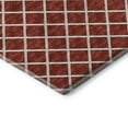 thumbnail image 4 of Addison Rugs Mayfield Washable Transitional Lattice Red Rectangle Rug, 5' x 7'6", 4 of 6