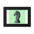 thumbnail image 1 of Plaster Knight Horse Chess Pieces Desktop Photo Frame Ornaments Picture Art Painting, 1 of 3
