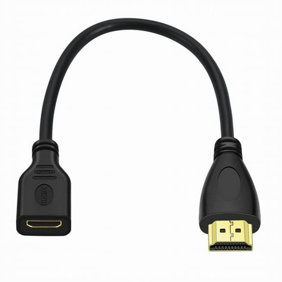 Xiwai 15cm Mini HDMI Type-C Socket Female to HDMI Type-A Male Adapter Extension Cable for Camera HDTV 4K 1080P