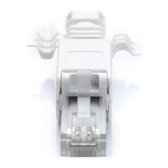 No Crimp Ethernet Cable Tool-less Crystal Head Plug CAT6 RJ45 Connector