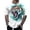 v#55White255, variant on Men'S Tee Fashion Cool Big Tiger Print Loose Fit Short Sleeve Crew Neck Knit Casual For Baseball Sports Casual Tops,White,Xxl