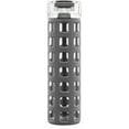 thumbnail image 1 of Ello Syndicate Glass Water Bottle with One-Touch Flip Lid, Grey , 20-ounce, 1 of 1