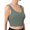 Green, variant on Women Summer Tops Fashion Women Sleeveless Casual Vest Ladies Chest pad movement Short Tank Tops Bras Small Crop Small Casual Top for Juniors Crop Top for Tween Cute Women's Blouse Camisole Dark Blue