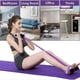 thumbnail image 3 of Multifunction Bands Upgrade 6 Tubes Fitness Elastic With Pedals Handles Latex Stretching Ropes Purple, 3 of 5