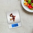 thumbnail image 5 of Latrodar Food Kitchen Electronic Scale, Digital Ounces And Grams For Cooking, Baking, Meal Prep, Dieting, And Weight Loss Silver Creative 5.2x1.2 Inch, 5 of 5