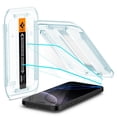 thumbnail image 1 of Protector de pantalla Spigen Glastr EZ FIT para iPhone 16 Pro, paquete de 2, 1 of 7