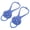 Blue, variant on Rupoun Anti Skid 5 Teeth Crampons Strong Grip Durable Winter Climbing Shoes Cover for Ice Snow Mountaineering Walking Jogging Ice Fishing Blue M (9.84 inches / 25.00 cm length)