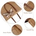 thumbnail image 6 of SUOSDEY Large Straw Beach Bag for Women,Beach Tote Bag Shoulder Handbags,Straw Bag Beach Purse for Summer, 6 of 8
