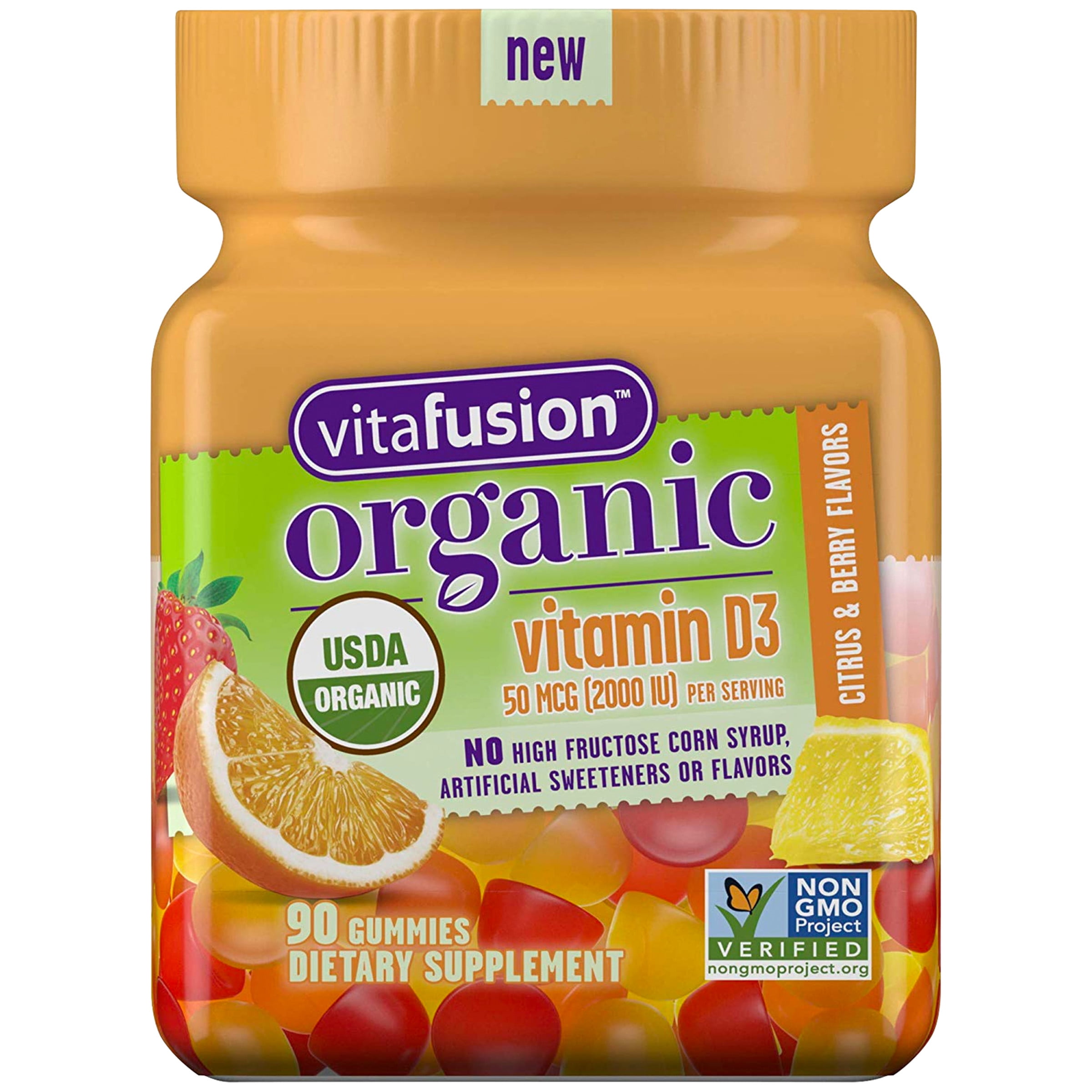Vitafusion Organic D3 Gummy Vitamin