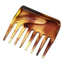 Vocoste Wide Tooth Hair Comb Hair Detangling Comb for Wet and Dry Plastic Amber