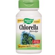 Nature's way chlorella micro-algae vegetarian capsules, 100 ct