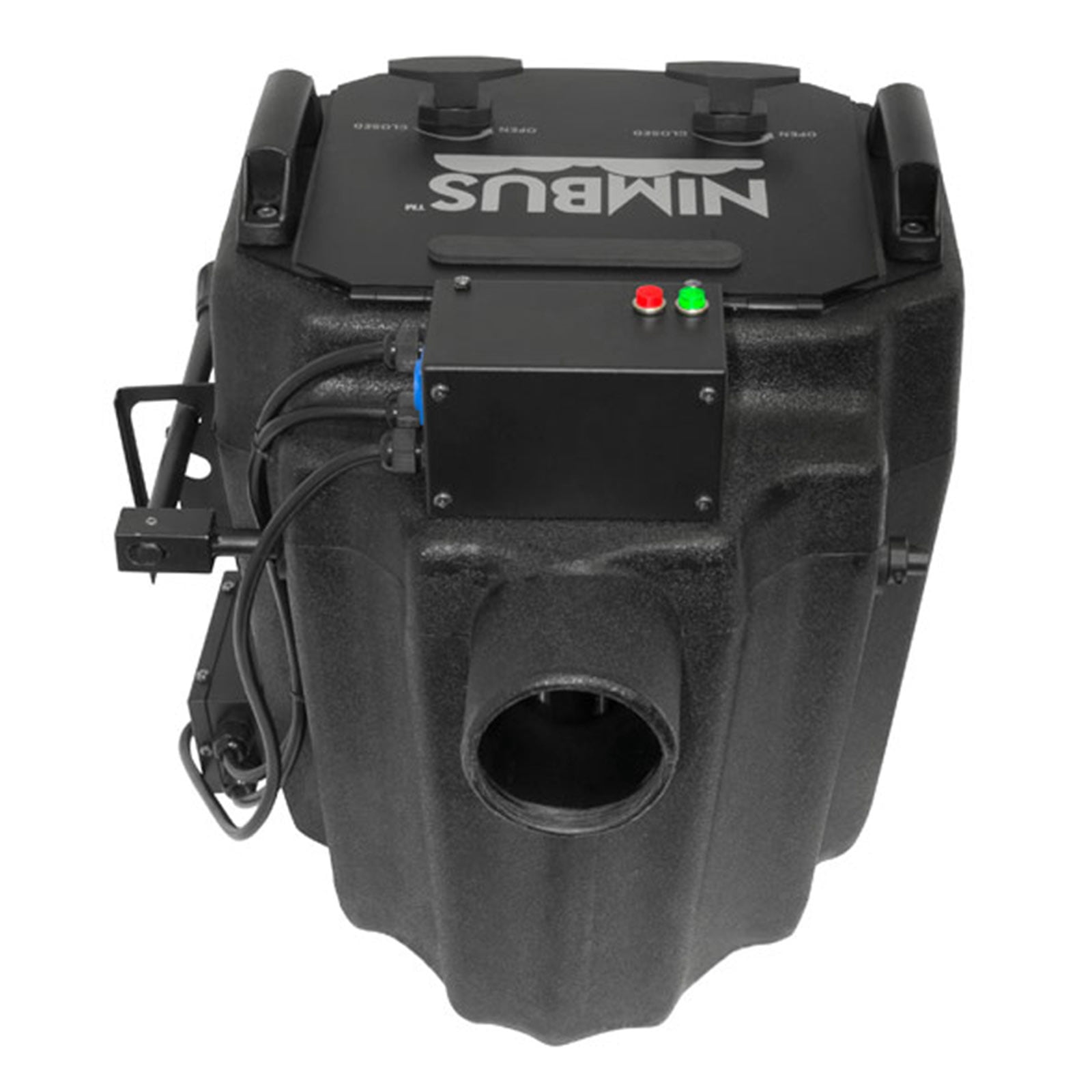 Chauvet DJ Nimbus Dry Ice Fog Machine with American DJ Eco UV Bar Plus IR Black Lights Package