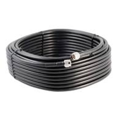 20 ft LMR 400-Series Equivalent Cable with N-Male to N-Female Connectors