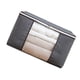 thumbnail image 3 of Organizador de almacenamiento de edredones, bolsa de almacenamiento de ropa para mudanzas de casa de almacenamiento de edredones grises de 4 piezas, bolsa de embalaje para edredones, confiabilidad excepcional, 3 of 8