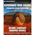 thumbnail image 5 of grinderPUNCH XL Baseball Pickleball Running Hiking & Cycling Polarized Sport Sunglasses for Men & Women with UV Protection, 5 of 7