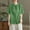 Green, variant on BUIGTTKLOP Cotton Linen Button down Shirts for Women Short Sleeve Shirts Collared Summer Beach Tops