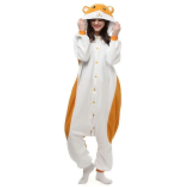 Kigurumi-Pijama de puntada de Anime para mujer, mono divertido, disfraz de Cosplay de invierno