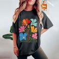 thumbnail image 6 of Crop Tops for Women Trendy Summer Plus Size Shirts for Leggings Casual Summer Clothes for Women Over 50, 6 of 7