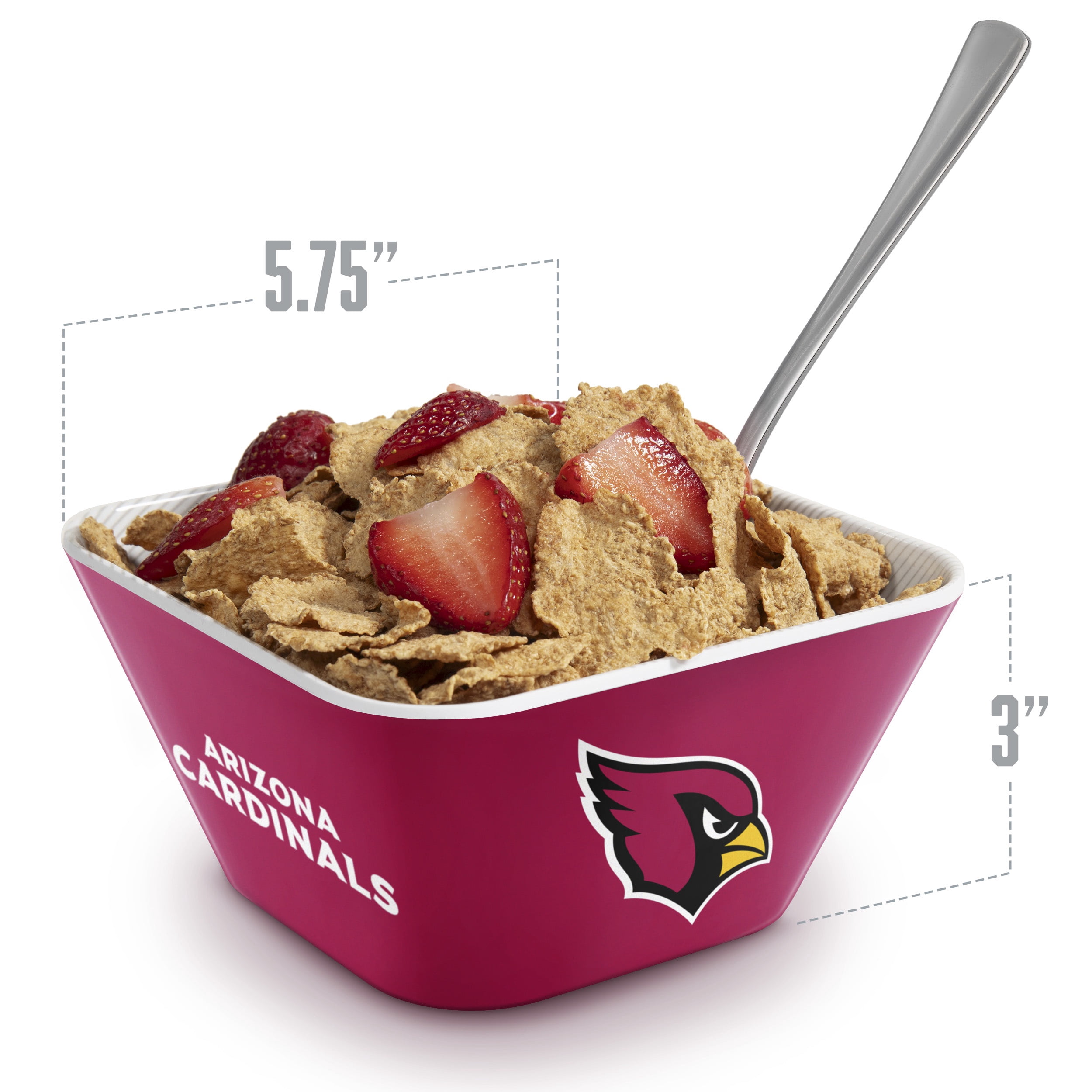 YouTheFan NFL Arizona Cardinals Small Snack Bowl