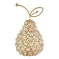 thumbnail image 6 of deevoka Home Decoration Studded Crystal Party Wedding Favour Christmas Holiday Gift Pear Golden Pear A, 6 of 8