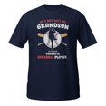 thumbnail image 2 of Grandson Baseball Player T-Shirt - Baseball Grandma/Grandpa Gift, 2 of 4