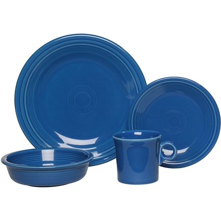 Place Setting - Lapis Color, Solid Pattern, Round Shape (Individual)
