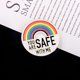 thumbnail image 3 of You Are Safe With Me, alfileres esmaltados, alfileres para estudiantes de medicina, broche de arcoíris, alfileres esmaltados para ropa, mochila, sombrero, decoración, insignia divertida, regalo de joyería ER, 3 of 5