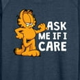 thumbnail image 3 of Garfield - Ask Me If I Care - Women's Lightweight French Terry Long Sleeve Shirt, 3 of 5