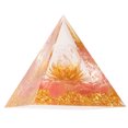 thumbnail image 4 of Pyramid Power Stone, Handcrafted Healing Meditation  Pyramid  For Bedroom For Living Room For Office, 4 of 8