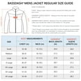 thumbnail image 3 of BASSDASH AllDay Men’s Full Zip Fleece Jacket Soft Breathable Mid-Weight Polar Fleece Winter Coat with Pockets, 3 of 7