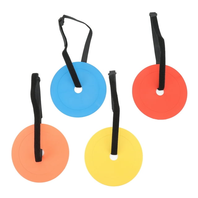 Soccer Goal Target Discs, Improve Balance Reactive Agility Targets Discs TPE Easy To Attach Enhance Accuracy for Hockey Soccer Baseball