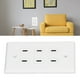 thumbnail image 5 of Outlet de receptáculo USB, Enchufe de Salida USB Material ABS APARIENCIA BLANCA FÁCIL DE INSTALAR TUPO C Para El Hogar para Negocios para la Oficina, 5 of 7