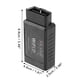 thumbnail image 3 of Escáner OBD2 Lector de código de motor V1.5 Universal para automóvil Lector de código WIFI para herramienta de diagnóstico automotriz Borrar comprobar la luz del motor Negro, 3 of 6