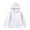 White, variant on lnmuld Hoodies for Teen Girls Solid Color Boys Girls and s' Pullover Hoodie Sweatshirts Size:3-4 Years