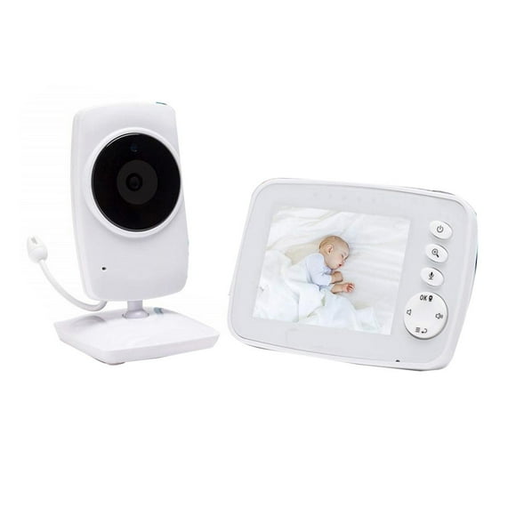 DPTALR sans fil 3,2 pouces numérique couleur LCD bébé moniteur caméra vision nocturne audio vidéo