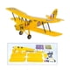 thumbnail image 2 of 1 Juego RC Modelo de Avión de Hélice Arf Durable Regalo de Bricolaje Kits Eléctricos de Mosca de Madera para Interiores TIGERS Moth para Viajar Picnic SCG3901 Sunnimix Avión de hélice RC, 2 of 8