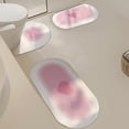 thumbnail image 5 of Suncoda Bathroom Rugs, Soft Memory Foam Bath Mat - Non Slip Absorbent Thick Bath Matt, Rubber Back Shower Rug, Toilet Mats Bath, Mats for Bathroom Floor Toilet, Door Mat Washable, 5 of 7