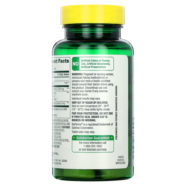 Spring Valley Glucosamine Plus Turmeric, 60 Tablets photo 5