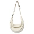 thumbnail image 2 of Crescent Crossbody Bags Bolso de hombro de gran capacidad Bolso bandolera de viaje (Beige) Tmvgtek Para Estrenar, 2 of 9