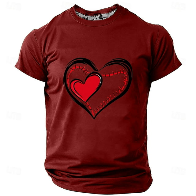 Tops para hombre, blusas y camisas de manga corta con cuello redondo para hombre, camisetas casuales con estampado de moda para hombre, blusa de poliéster de manga corta para hombre.